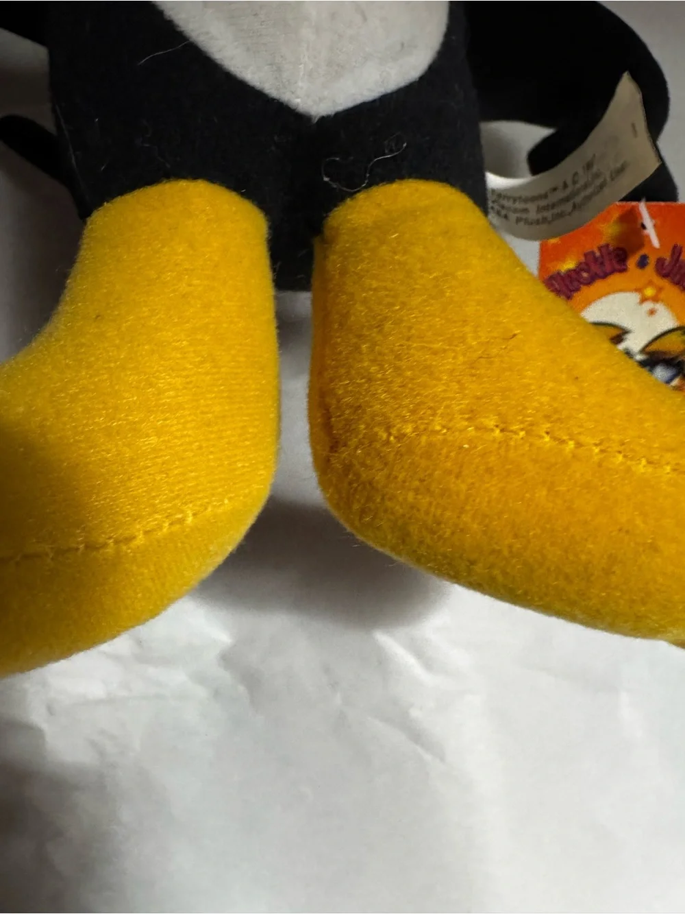 Vintage 1997 Viacom Heckle And Jeckle Magpie 8” Plush Terrytoons